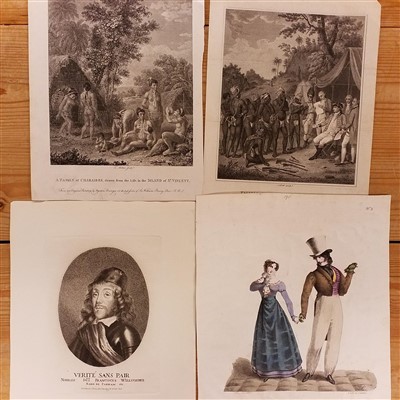 Lot 232 - West Indies. Collection of 70 prints, 19th century