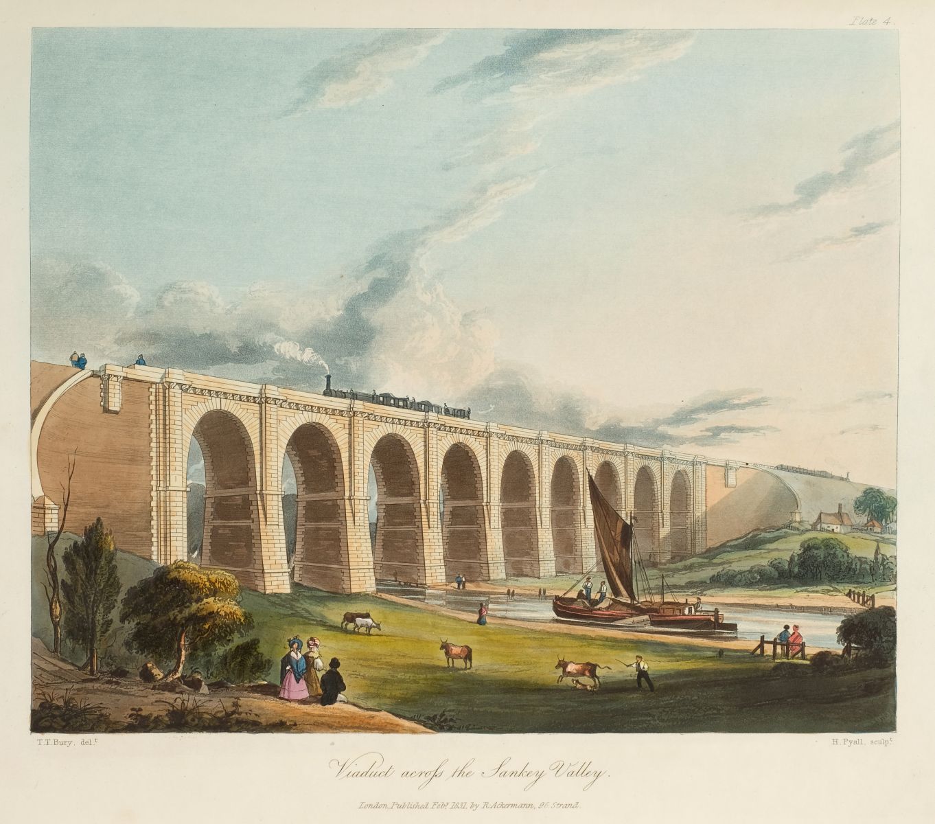 Lot 368 - Bury (Thomas Talbot). Six Coloured Views on