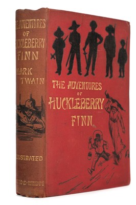 Lot 753 - Twain (Mark). The Adventures of Huckleberry Finn, 1st edition, 1884