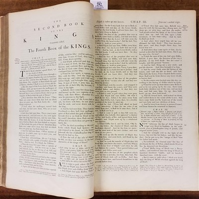 Lot 282 - Bible [English]. The Holy Bible, Cambridge: John Baskerville, 1763