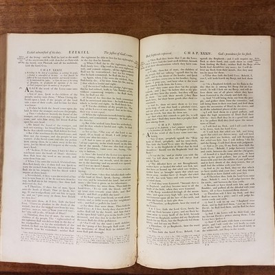 Lot 282 - Bible [English]. The Holy Bible, Cambridge: John Baskerville, 1763