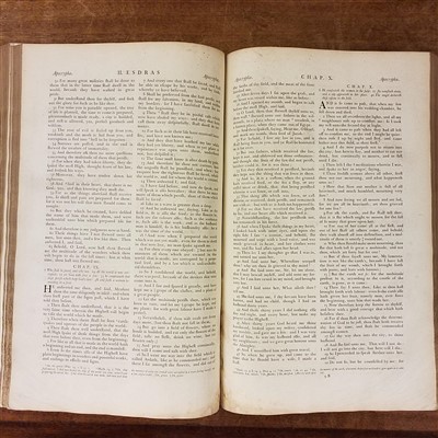 Lot 282 - Bible [English]. The Holy Bible, Cambridge: John Baskerville, 1763