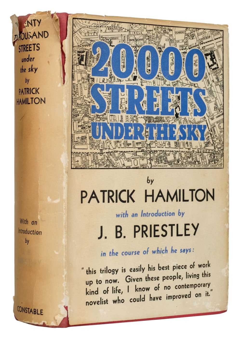 Lot 701 - Hamilton (Patrick). Twenty Thousand Streets Under The Sky, 1935