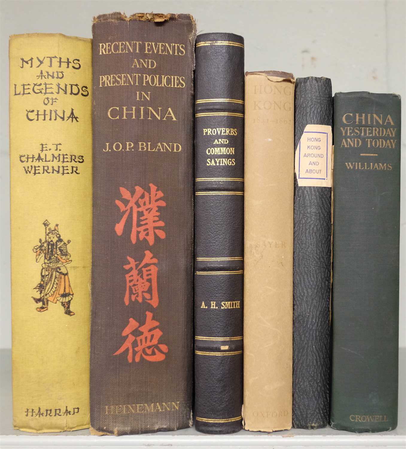 Lot 65 - Werner (E. T. C.). Myths & Legends of China, 1922