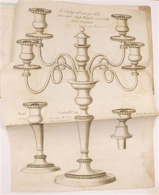Lot 349 - Trade Catalogue. Sheffield Plate, circa 1813
