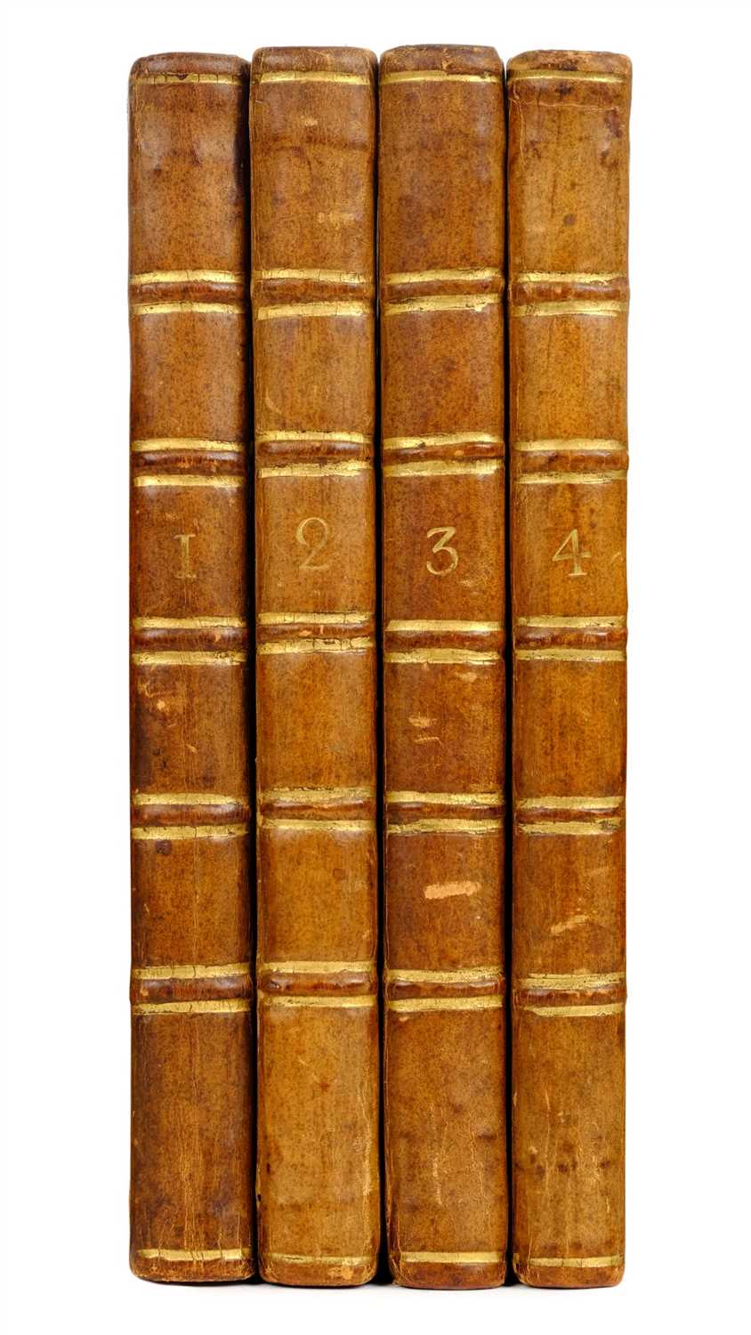 Lot 255 - Treyssac de Vergy (Pierre Henri). The Mistakes of the Heart, 4 volumes, 1771