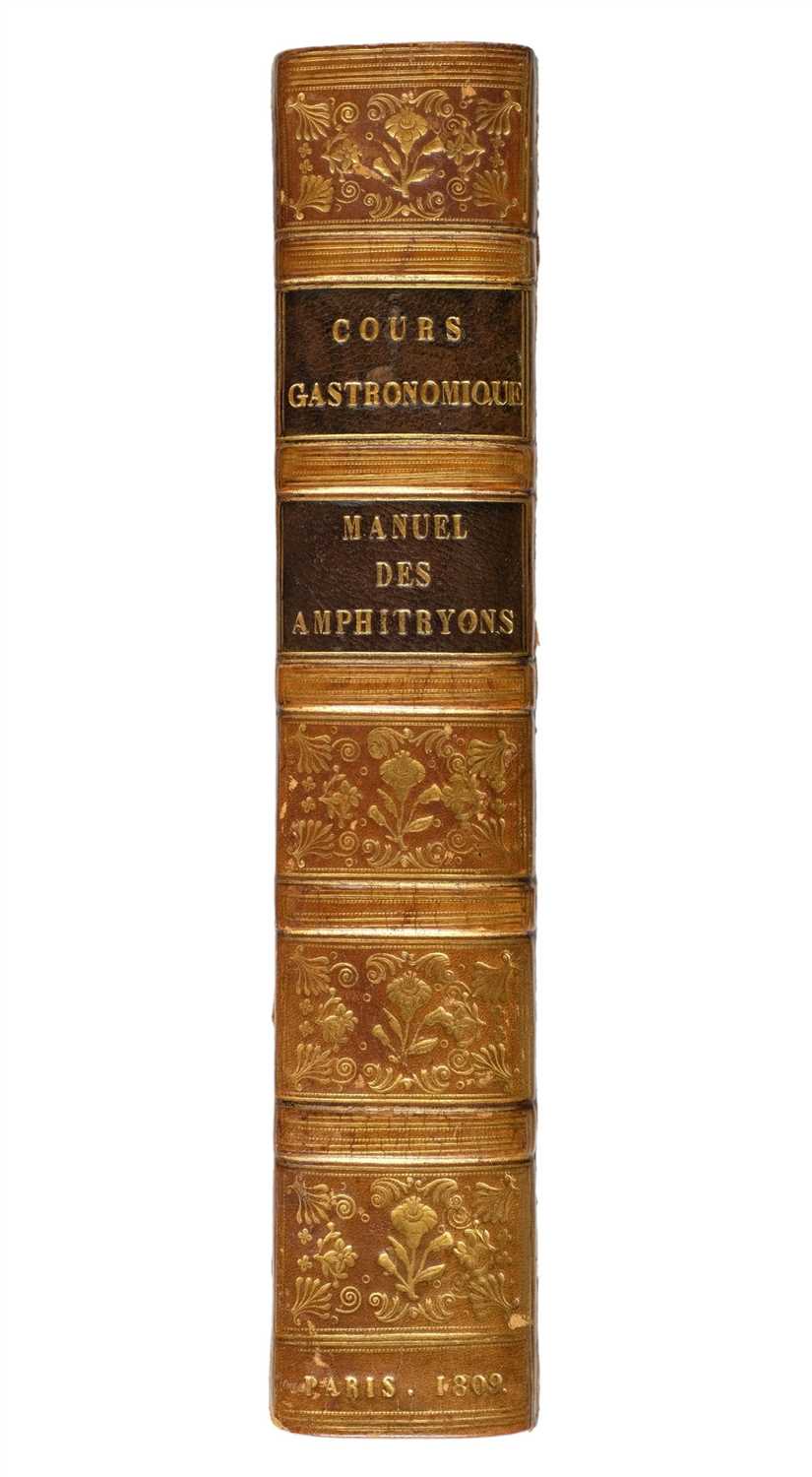 Lot 344 - Cadet de Gassicourt (Charles L.). Cours gastronomique, ou les diners de Manant-ville, Paris, 1809
