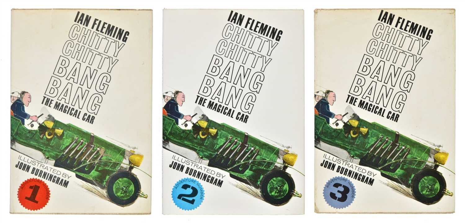 Lot 691 - Fleming (Ian). Chitty Chitty Bang Bang, 3 volumes, 1st edition, 1964-65