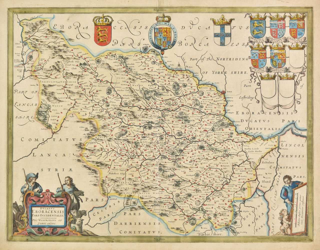 Lot 187 - Yorkshire. Blaeu (Johannes), c.1645 [and others]