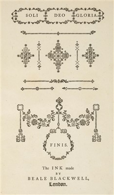 Lot 286 - Type Specimen. A Specimen of Printing Types, by William Caslon, 1785