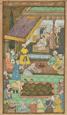 Lot 198 - Indian School. Group of 5 miniatures, 20th century