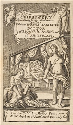 Lot 54 - Barbette (Paul). Thesaurus Chirurgiae, 1676
