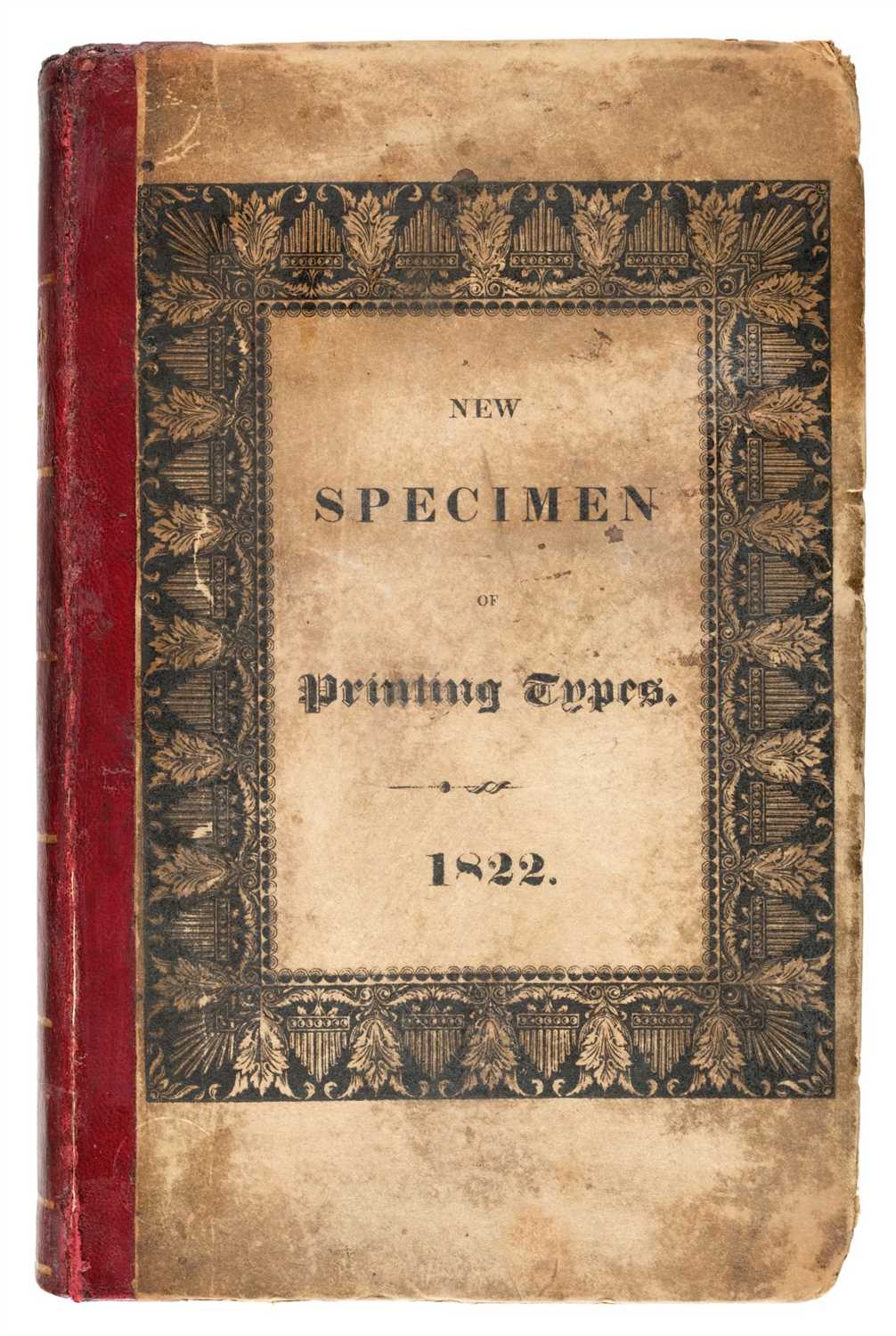 Lot 359 - Type Specimen. Specimen of Printing Types by Caslon & Livermore, [1822?]