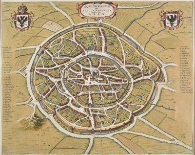 Lot 153 - Blaeu (Johannes). Town plans, c.1650