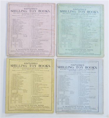 Lot 552 - Caldecott (Randolph). A complete set of R. Caldecott's Picture Books, [1878-1885]