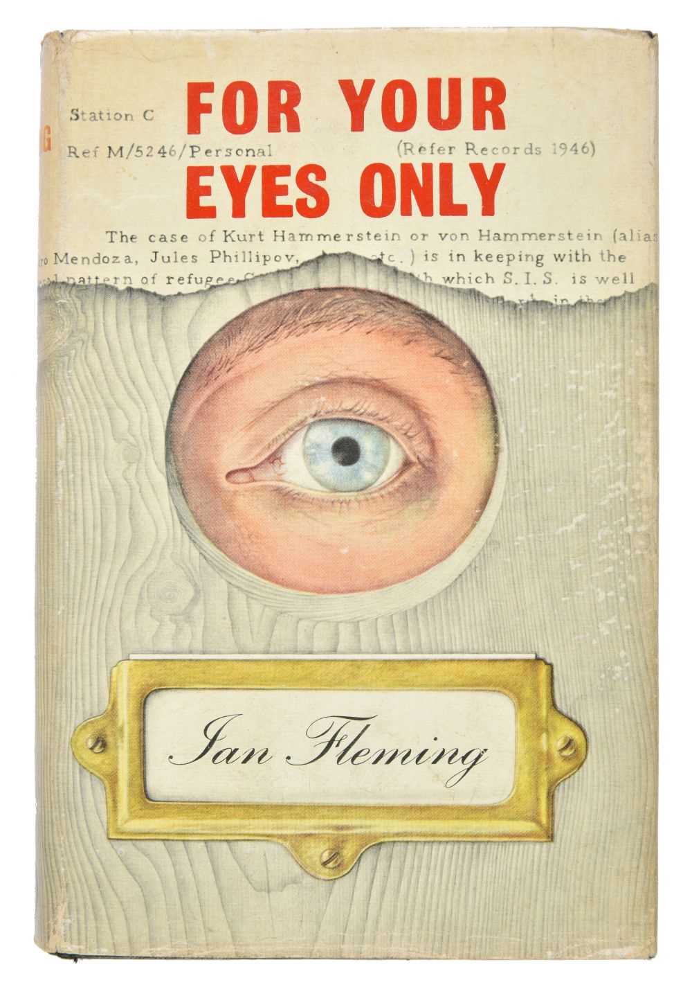 Lot 685 - Fleming (Ian). For Your Eyes Only, 1st edition, 1960