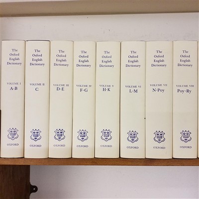 Lot 401 - The Oxford English Dictionary.
