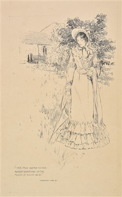 Lot 630 - Style of Hugh Thomson, 1860-1920. Original illustration for Cranford
