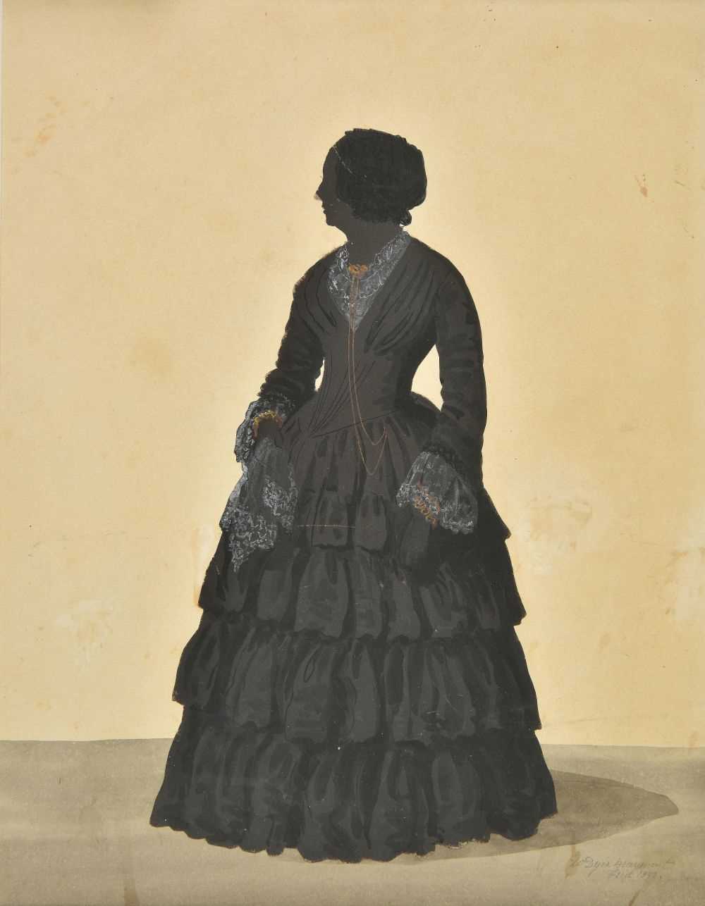 Lot 225 - Beaumont (William Dyer, active 1833-1852). Four full-length silhouettes, 1852