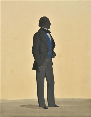 Lot 225 - Beaumont (William Dyer, active 1833-1852). Four full-length silhouettes, 1852