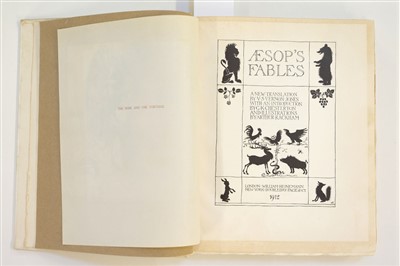 Lot 591 - Rackham (Arthur, illustrator). Aesop's Fables, 1912