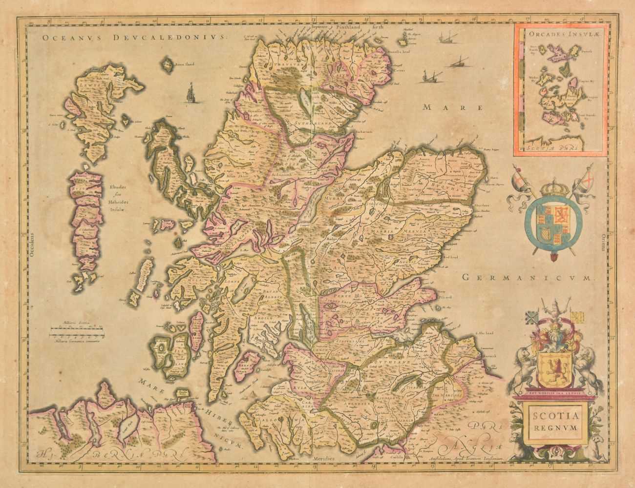 Lot 179 - Scotland. Jansson (Jan), c.1640