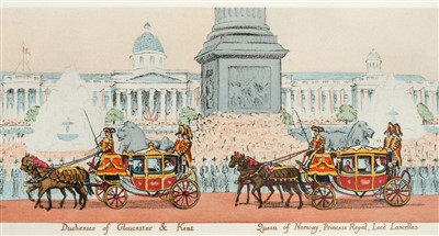 Lot 520 - Panorama. Panorama of the Coronation Procession of Their Majesties, 12th May 1937