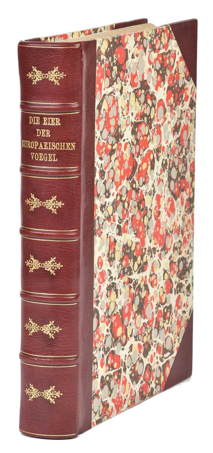 Lot 69 - Baedeker (Friedrich). Die Eier der Europäischen Vögel, 1st edition, 1855-63