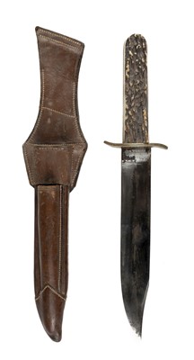 Lot 177 - Bowie knife. A bowie knife by J.A. Henckels, Solingen c.1930s