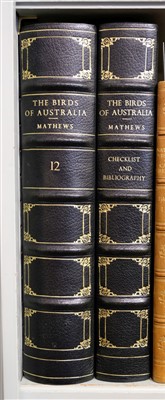 Lot 90 - Mathews (Gregory M.). The Birds of Australia, 13 volumes, 1st edition, 1910-27