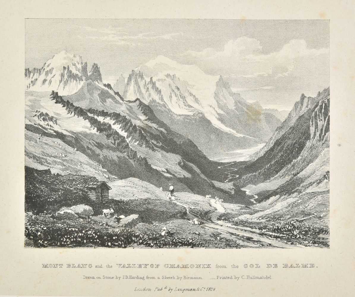Lot 1 - Auldjo (John). Narrative of An Ascent To The Summit of Mont Blanc, 1827.