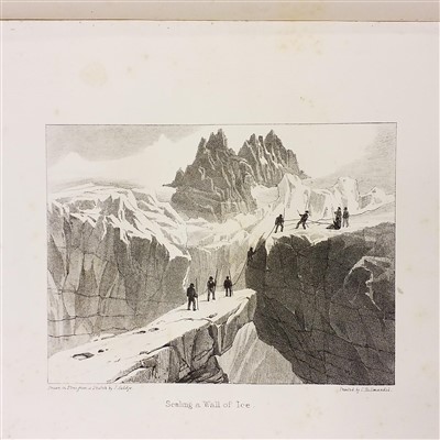 Lot 1 - Auldjo (John). Narrative of An Ascent To The Summit of Mont Blanc, 1827.