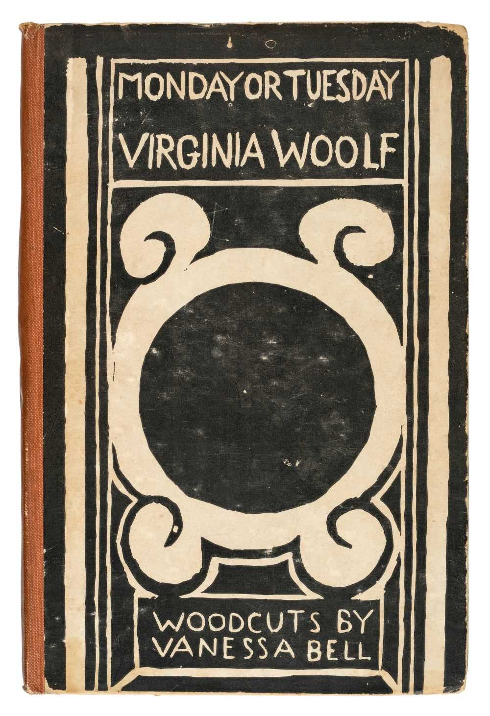 Lot 767 - Woolf (Virginia). Monday or Tuesday, with woodcuts by Vanessa Bell, 1st edition, Hogarth, 1921