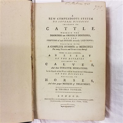 Lot 146 - Topham (Thomas). A New Compendius System on Several Diseases, 1788