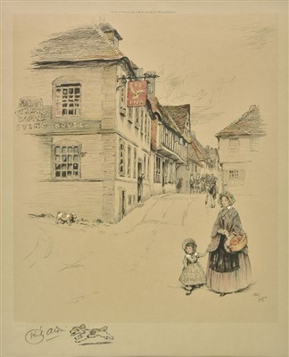 Lot 190 - Aldin (Cecil). The Kings Head Malmesbury, [and others], c.1921
