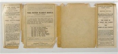 Lot 585 - Potter (Beatrix). The Tale of Jeremy Fisher, [1907/8]