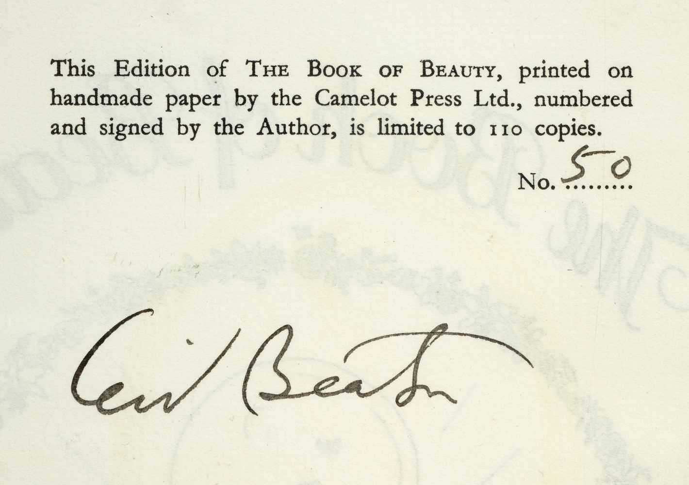 Lot 643 - Beaton (Cecil). The Book of Beauty, 1st edition, Duckworth, 1930