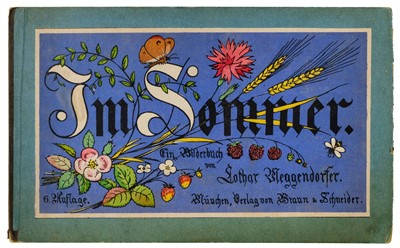 Lot 499 - Meggendorfer (Lothar). Im Sommer, ein Bilderbuch [cover-title], 6th edition, circa 1890