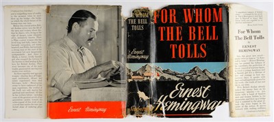 Lot 705 - Hemingway (Ernest). For Whom the Bell Tolls, 1st edition, 1940