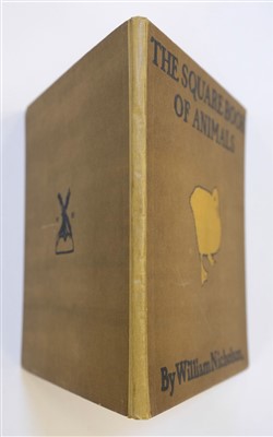 Lot 572 - Nicholson (William). The Square Book of Animals, Rhymes by Arthur Waugh, 1900