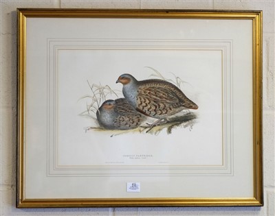 Lot 211 - Gould (John). Common Partridge [and others], 1832-7