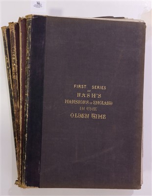 Lot 58 - Nash (John). The Mansions of England in the Olden Time, 4 volumes, 1839-42