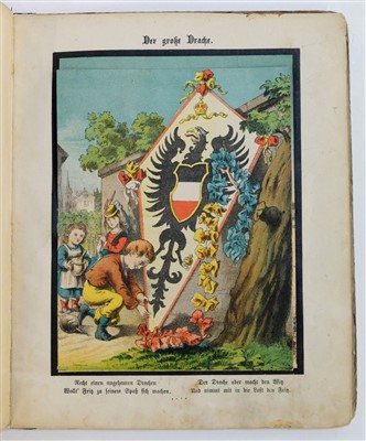 Lot 570 - Moveable. Neues Verwandlungs-Bilderbuch, [1875]