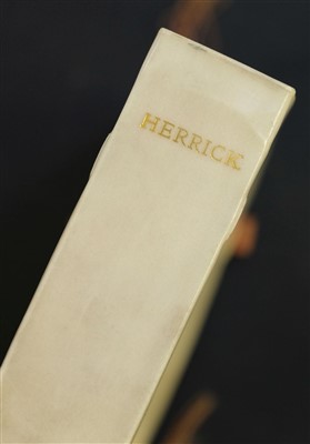 Lot 634 - Kelmscott Press. Poems of Robert Herrick, 1895