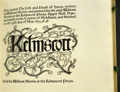 Lot 633 - Kelmscott Press. The Life and Death of Jason, 1895
