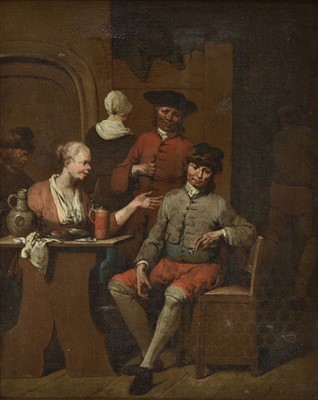 Lot 187 - Lambrechts (Jan Baptist, 1680-after 1731). Figures in a tavern, early 18th century