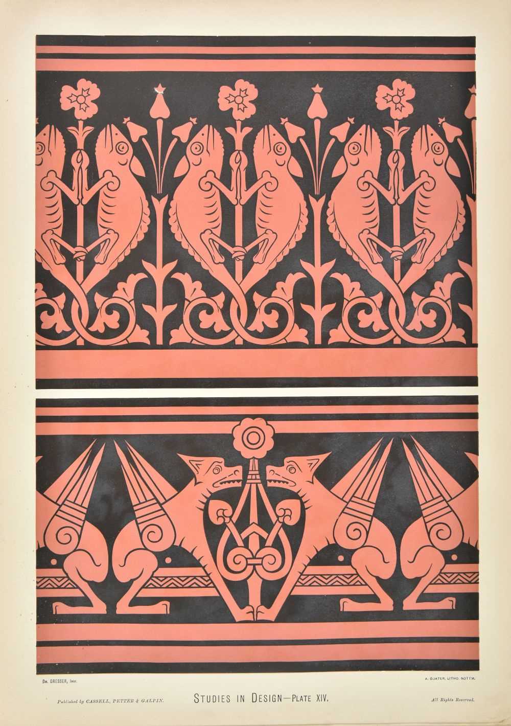 Lot 352 - Dresser (Christopher). Studies in Design, 1st edition, [1874-6]