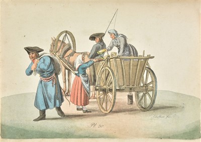 Lot 14 - Gruber (J.G. & Geissler, Charles G.H.). Costumes, 1801-4