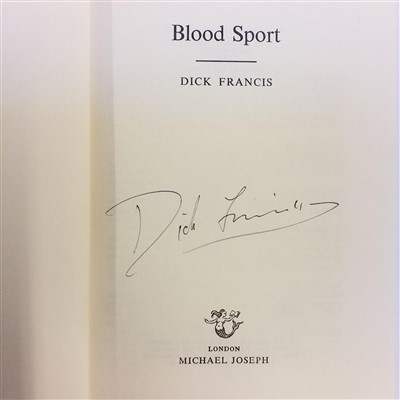 Lot 697 - Francis (Dick). Blood Sport, first edition, Michael Joseph, 1967