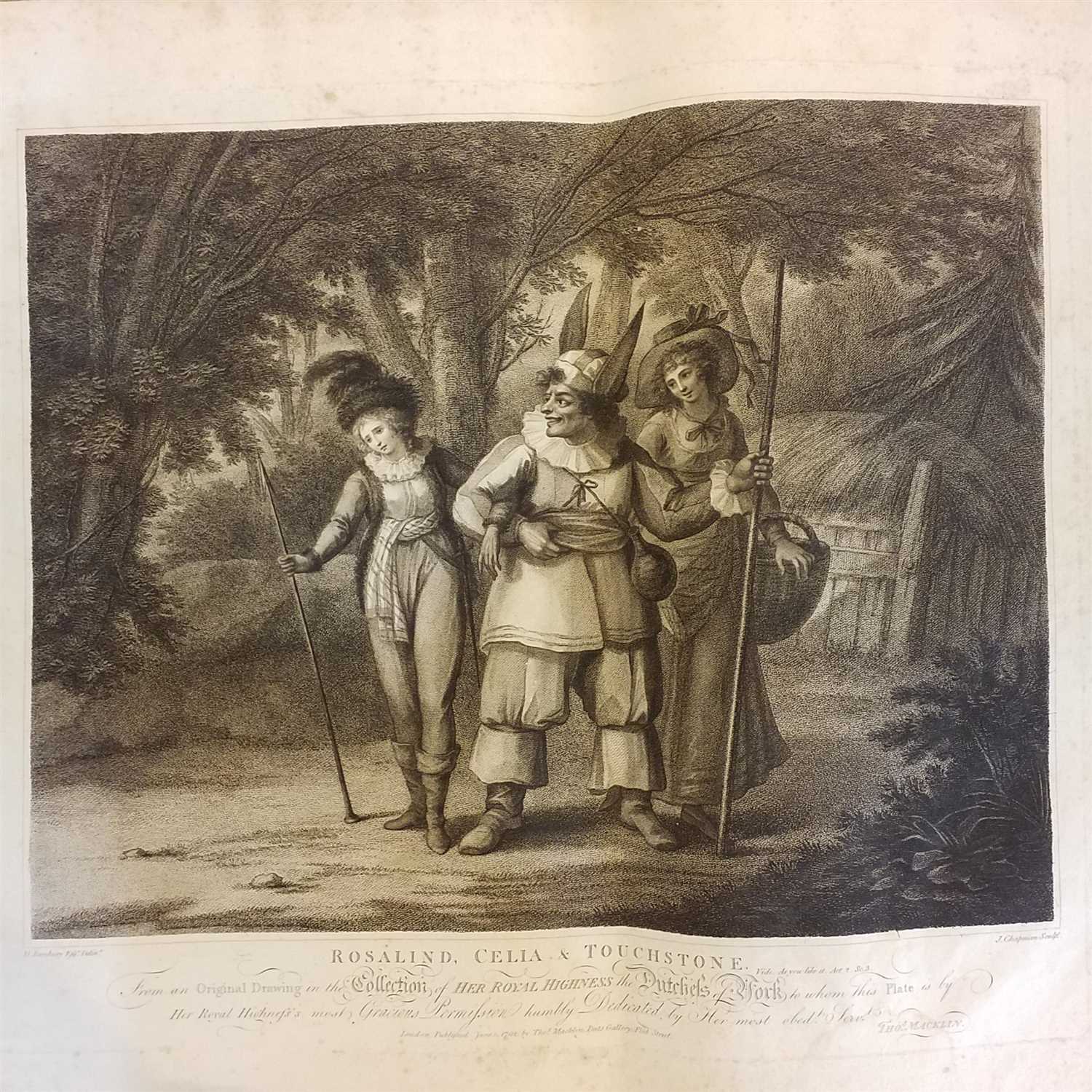 Lot 350 - Bunbury (Henry). A Series of Prints from the Plays of Shakespeare, 1794